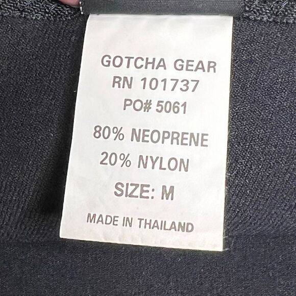 Gotcha Gear black titanium 2 short wetsuit size M - Picture 16 of 16